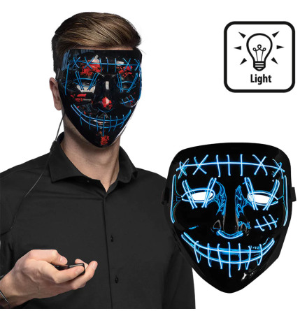 LED-mask, killer smile bl