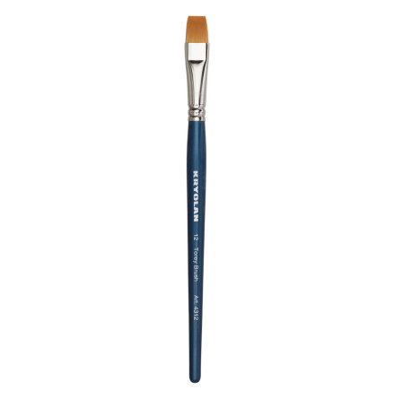 Sminkpensel, Kryolan Torey Flat Brush 12