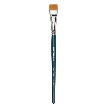 Sminkpensel, Kryolan Torey Flat Brush 17