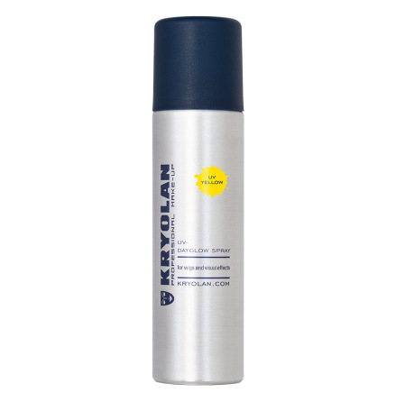 Kryolan UV hrspray, gul 150 ml