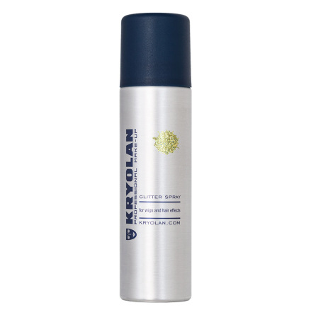 Kryolan glitterspray, guld 150 ml