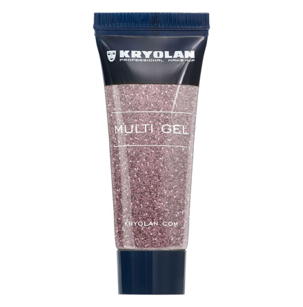 Kryolan multigel glitter, rosa 10 ml