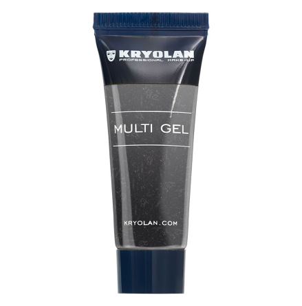 Kryolan multigel glitter, svart 10 ml