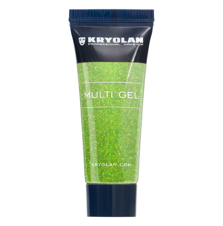 Kryolan multigel glitter, pearl green 10 ml