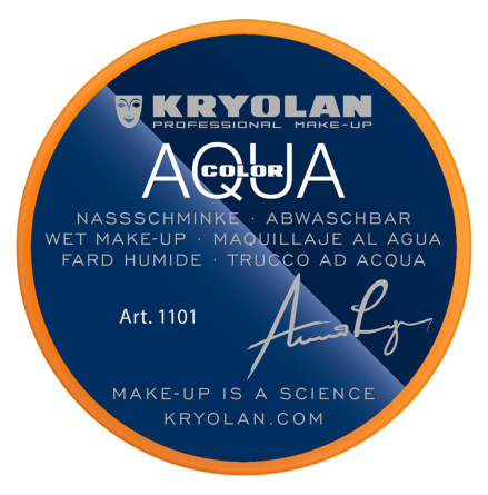 Kryolan Aquacolor, 272 orange 8 ml