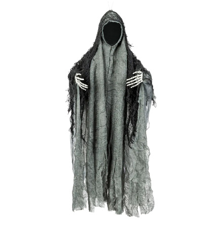 Prop, faceless black ghost 46 cm